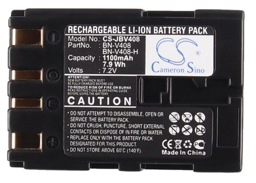Cameron Sino Rechargeable Battery for JVC GR-DV900U Camcorder - Long Lasting Power for Travel & Home Videos