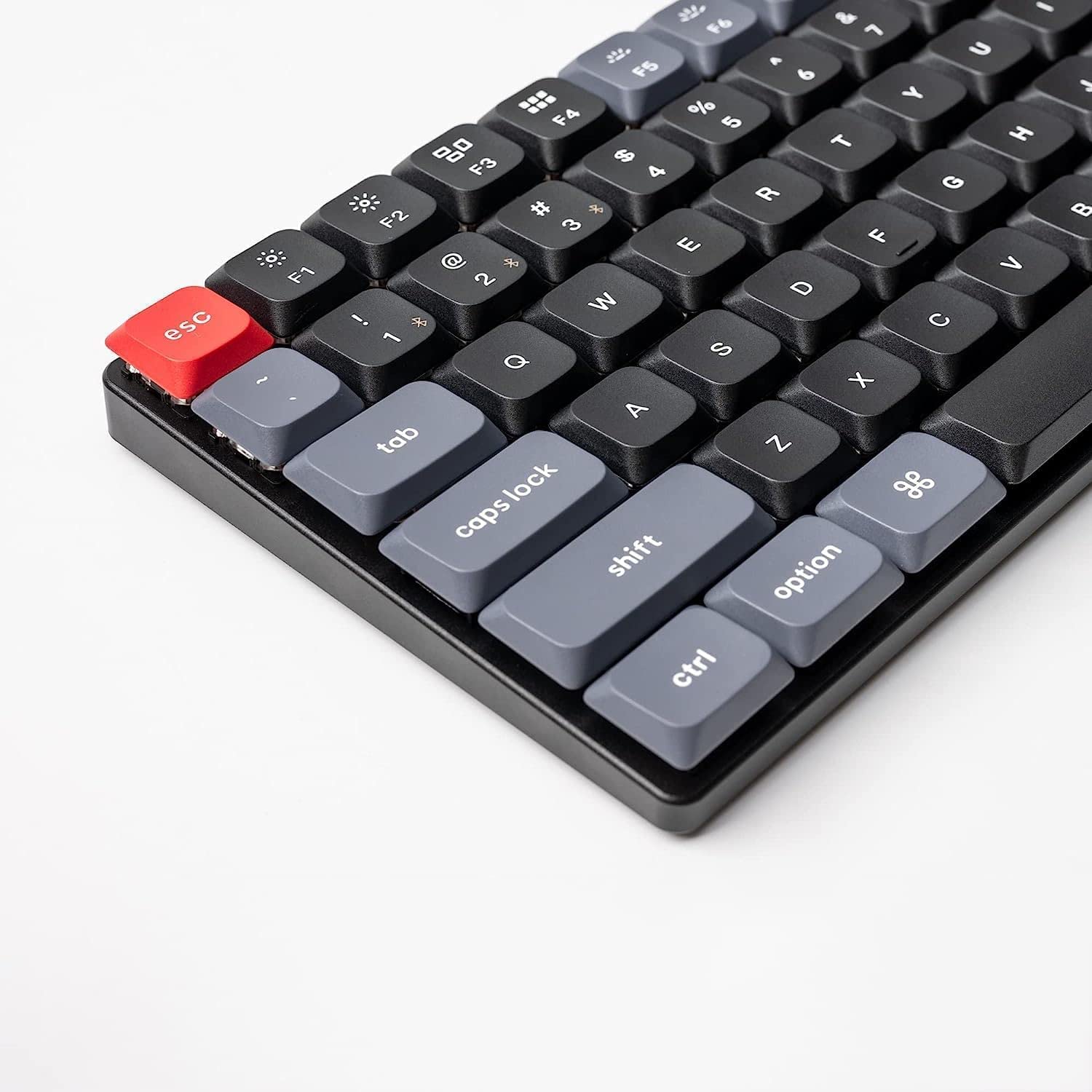 Keychron K3 Pro Ultra-Slim Wireless Mechanical Keyboard - Customizable QMK/VIA Programmable Macros, 75% Compact Layout with RGB Backlight, Low-Profile Gateron G Pro Switches & PBT Keycaps for Mac/Windows/Linux - Perfect for Gaming, Coding & Office Work