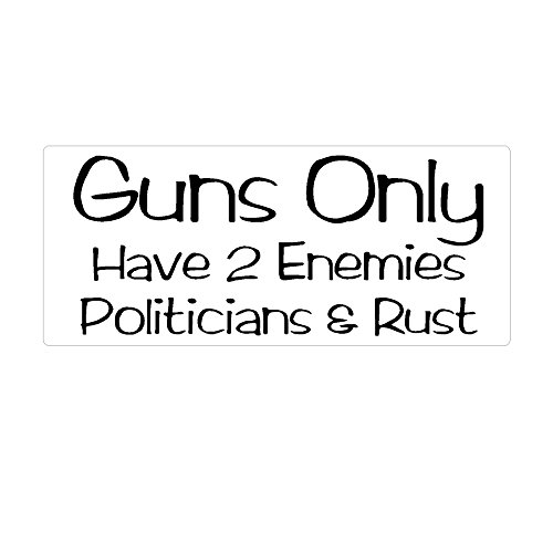 2nd Amendment Gun Rights Window Decal - NRA Approved Home Security & Political Sticker for Cars, Trucks & Windows | Show Your Support for Firearm Freedom