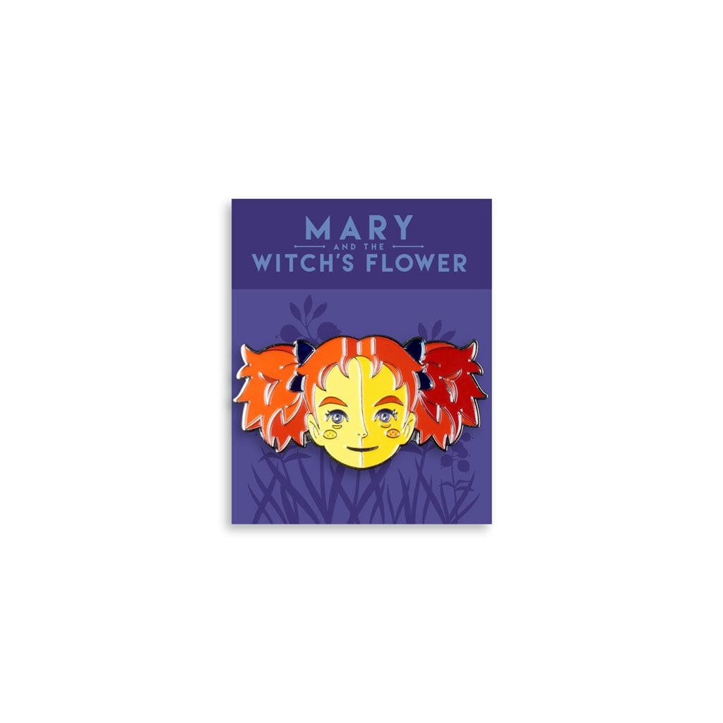 Mary and The Witch's Flower Enamel Pin - Cute Anime Badge for Backpacks, Jackets & Collections | Perfect Gift for Fans of Japanese Animation