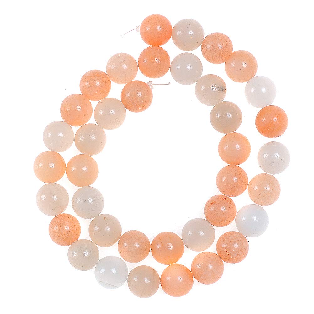 Natural Pink Aventurine Beads 6mm Round Stone Beads for Jewelry Making - 60pcs/Strand - DIY Bracelet, Necklace & Craft Supplies - Healing Crystal for Positive Energy & Stress Relief
