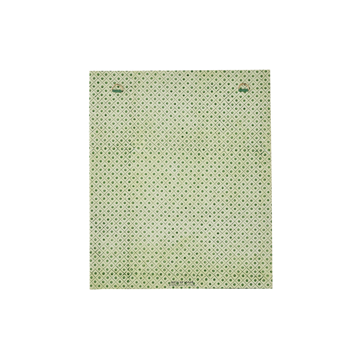 Eco-Friendly Green Trellis Fabric Picture Frame - Decorative Wall Display for Photos, Art & Memories | Perfect for Living Room, Bedroom & Office Decor
