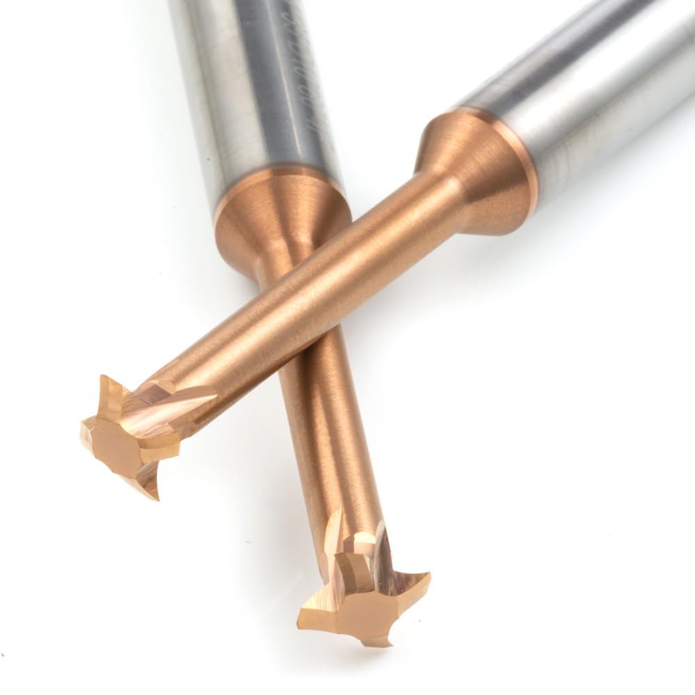 High Precision Thread Milling Cutter Set (5pcs-D5.9 P0.75-2.0) - AlTiN Coated CNC Tool for Steel, HRC60 - Ideal for Thread Milling on CNC Machines in Metalworking & Automotive Industries
