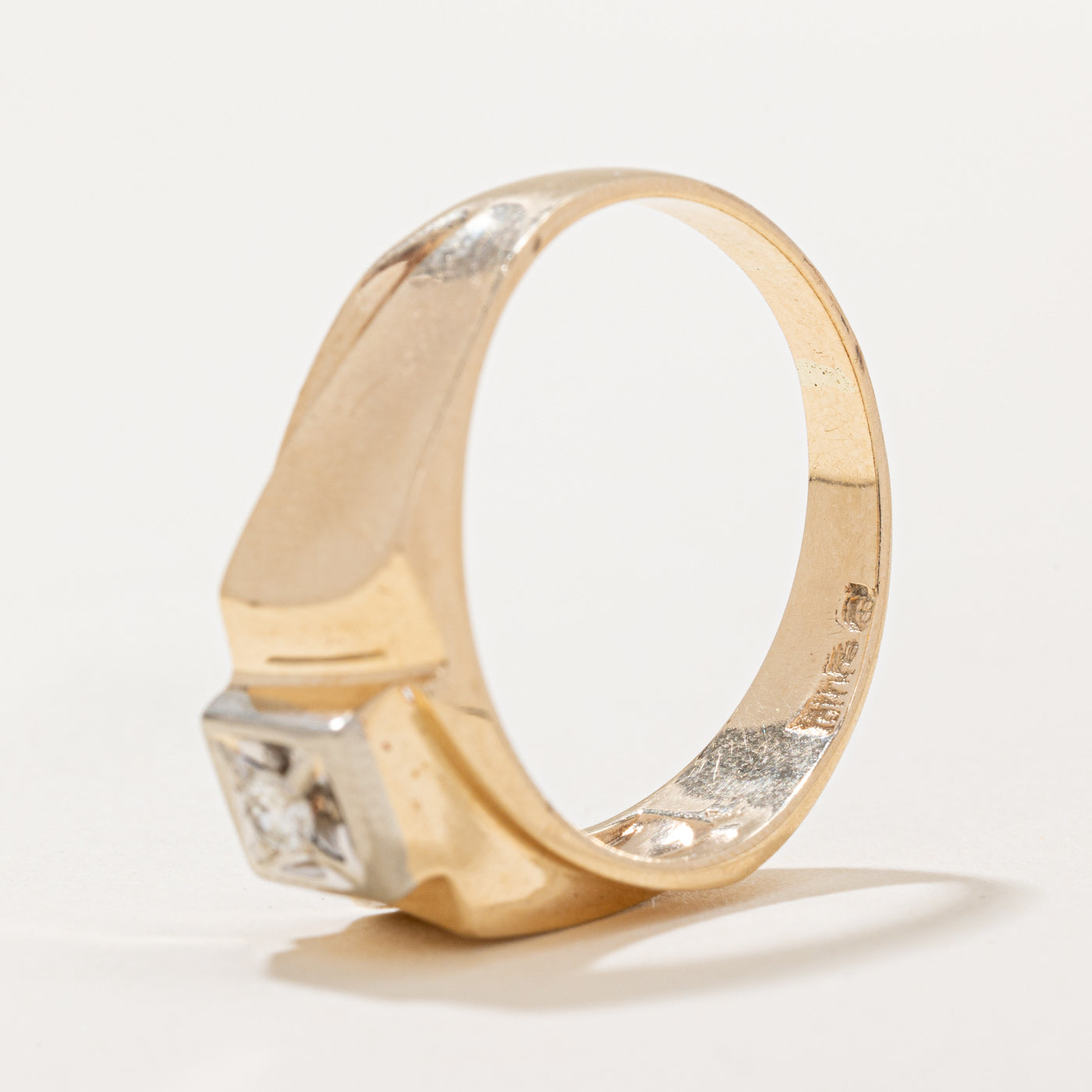 0.10ct Illusion Set Diamond Ring - Size 12 | Elegant Wedding Band, Anniversary Gift & Engagement Ring for Women