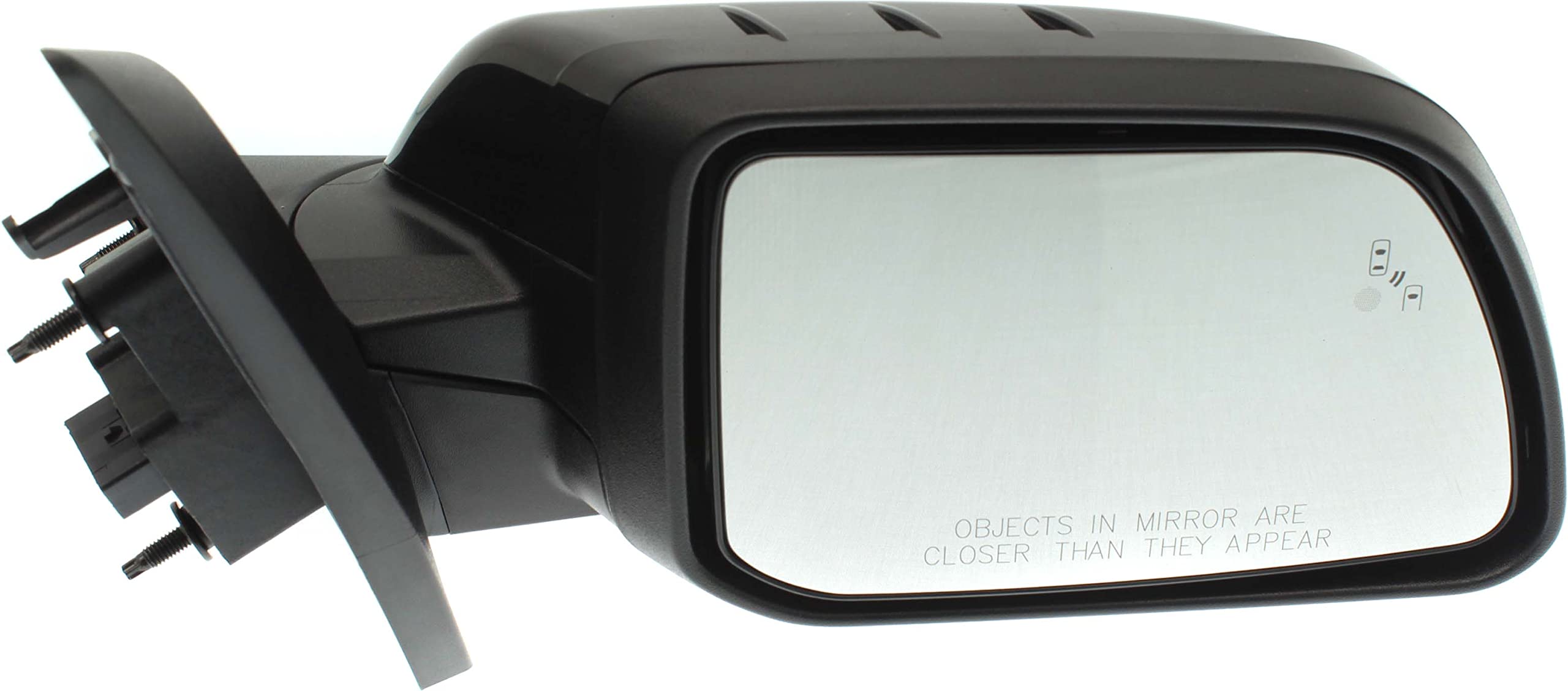 Power Heated Side Mirrors with Signal Light & Blind Spot Monitor for Ford Edge 2011-2014 - Driver & Passenger Memory Mirrors with Puddle Lamp | Perfect for Winter Driving & Night Visibility