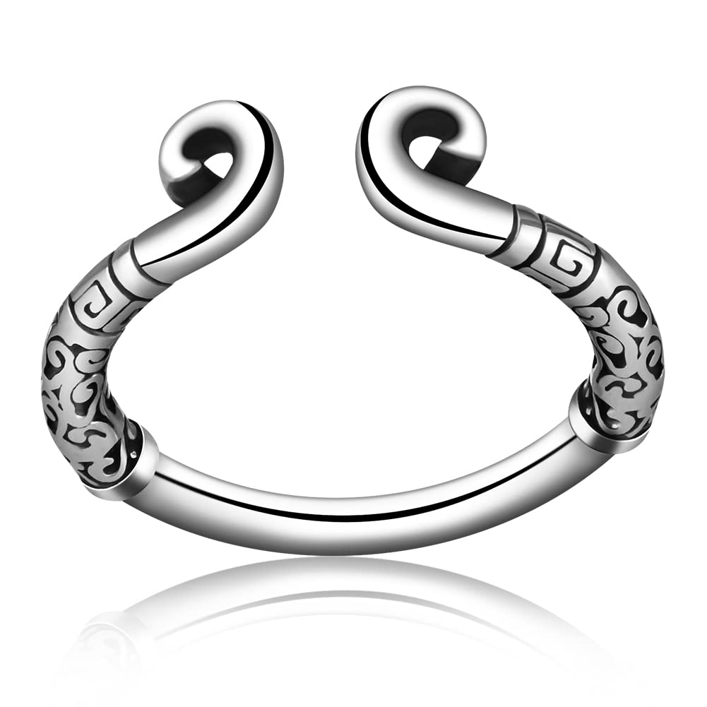 Premium Stainless Steel Cock Ring for Men - Enhances Pleasure, Delays Ejaculation & Increases Stimulation - 1.02 Inch Glans Ring for Intensified Orgasms - Ideal for Couples Play, Solo Exploration & BDSM Bondage Scenes