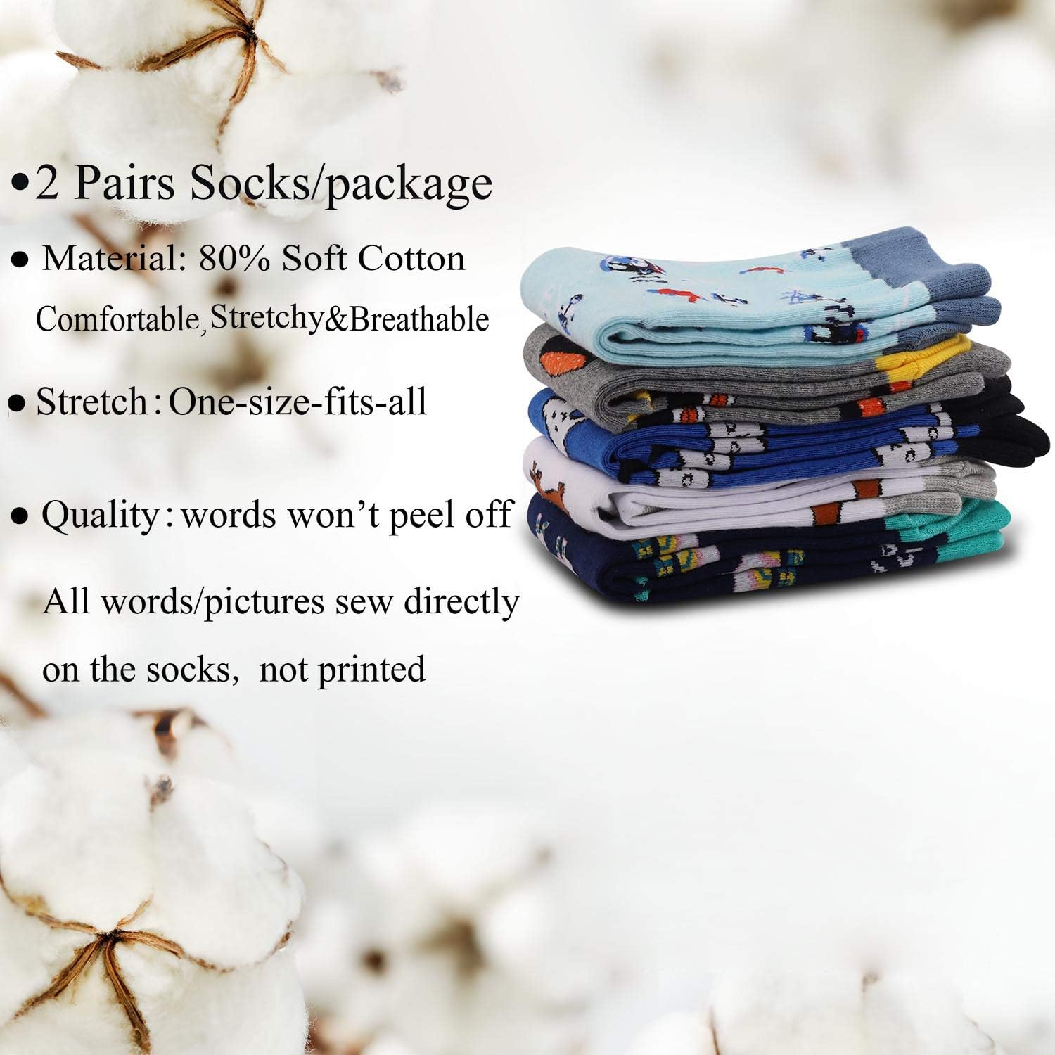MBMSO Engineer Socks - 2 Pairs Funny Engineering Socks for Men & Women | Cool Geek Gifts for Engineers, Programmers & Tech Lovers | Perfect for Work, Gag Gifts & STEM Enthusiasts