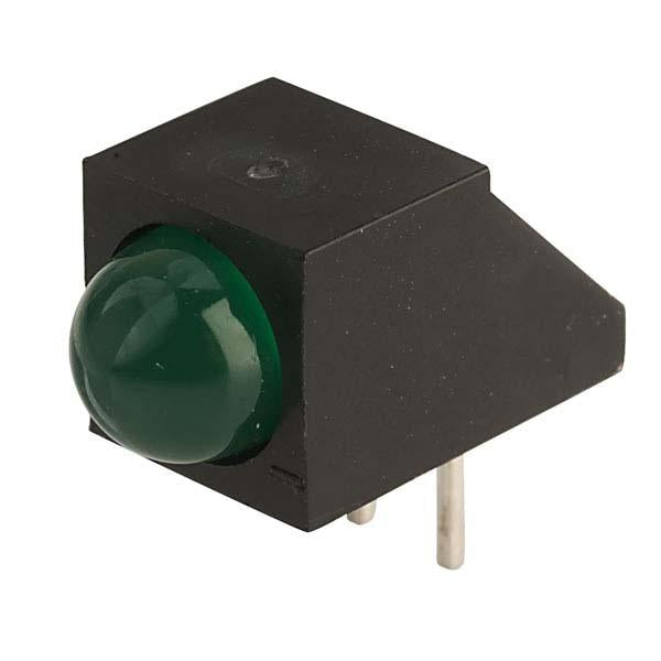 Diffused Green LED Lens for PC Mount - High Visibility Computer Lighting for Gaming, Work & Home Office Setup