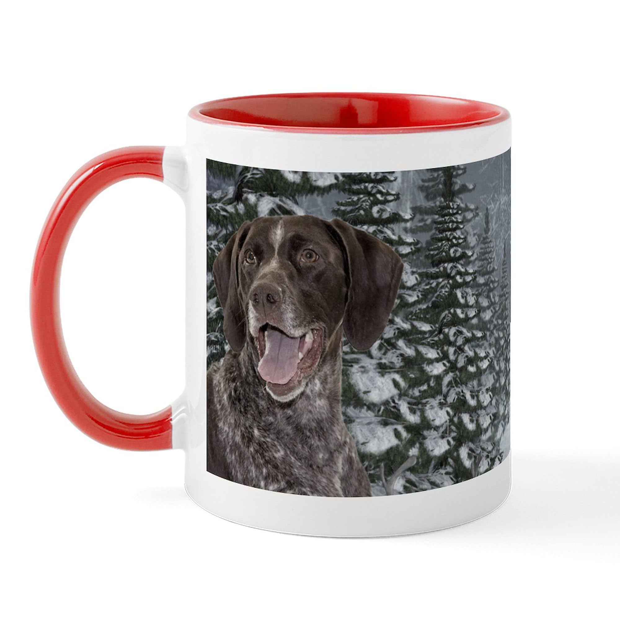 11 oz (325 ml) Ceramic Coffee Mug - Pointer Design by CafePress - Perfect for Office, Home & Gifts