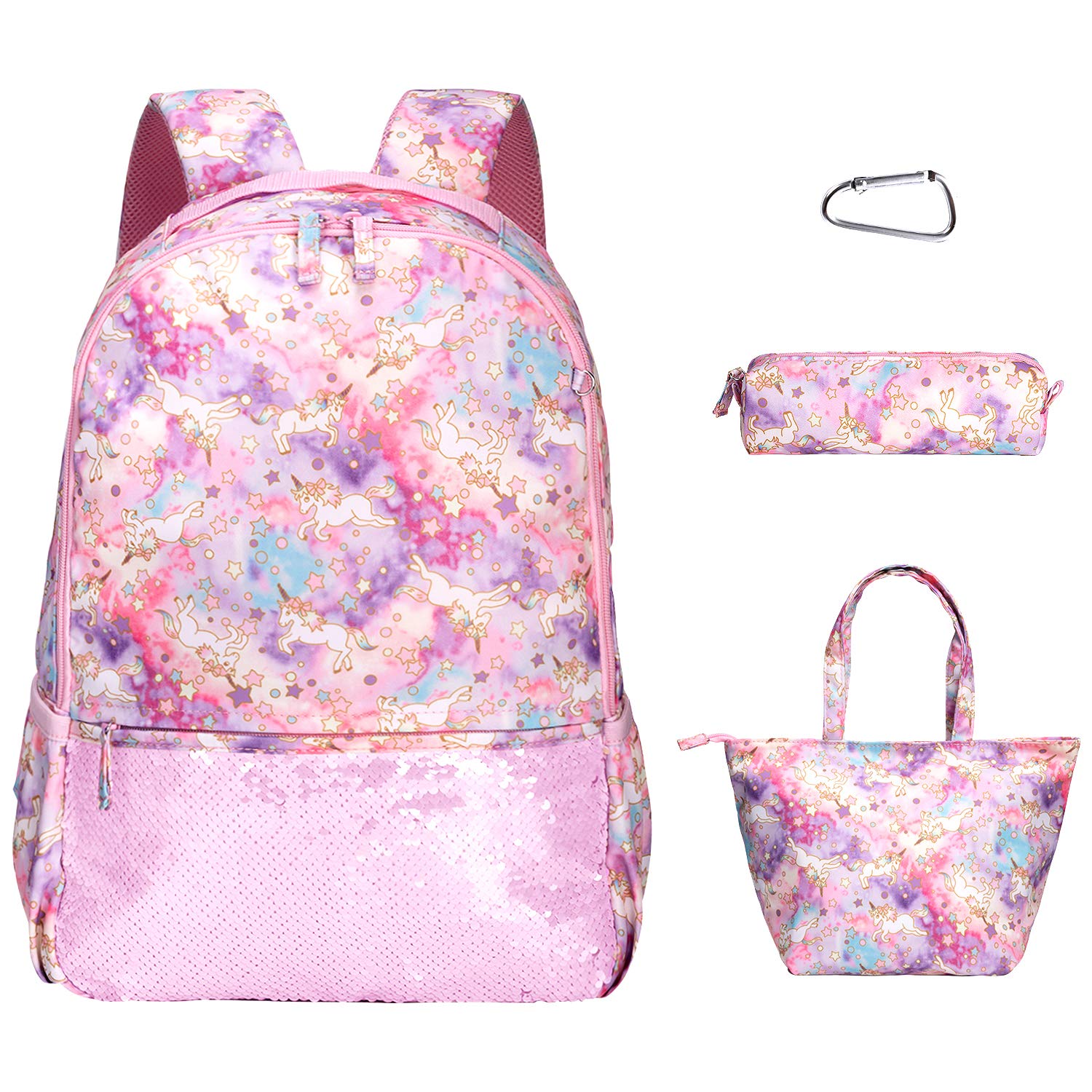 Stylish Girls Backpack with Insulated Lunch Box - Durable School Backpack for Teen Girls, Cute Backpacks for School, Travel & Daily Use
