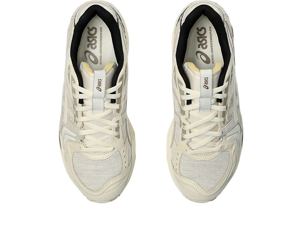 ASICS GEL-KAYANO 14 Running Shoes - Cream White Retro Sneakers for Men & Women | Comfortable Cushioned Athletic Shoes for Jogging, Gym Workouts & Casual Wear