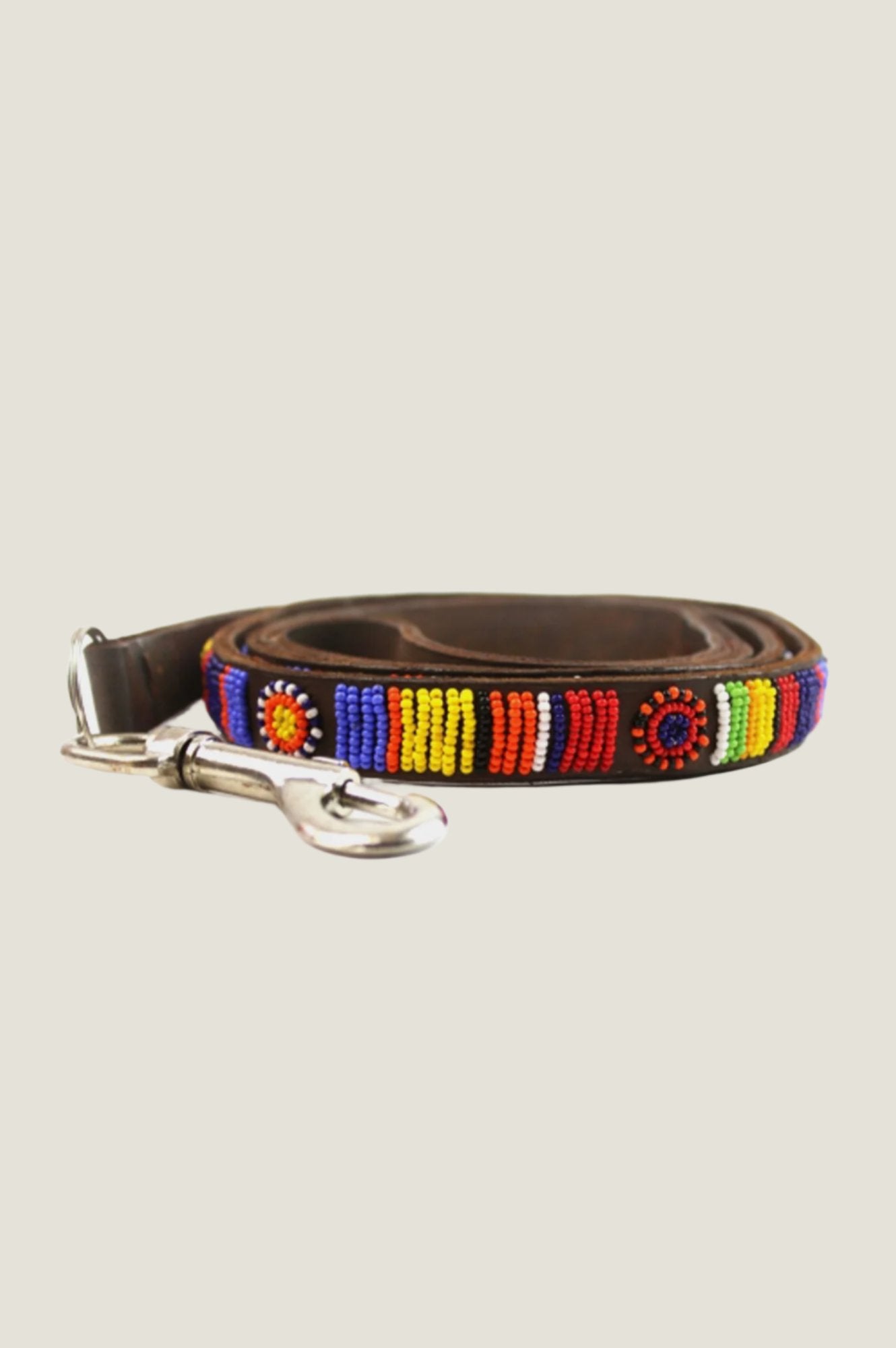 Premium Maasai Multi-Pattern Dog Lead - Durable & Stylish Dog Leash for Walking, Training, and Outdoor Adventures