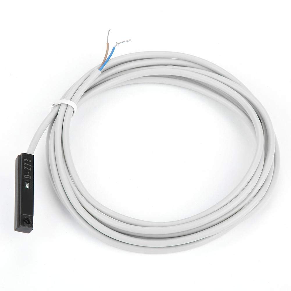 2PCS Magnetic Air Pneumatic Cylinder Switch Sensor - Electronic Inductive Proximity Approach Sensor Switch for CY3B, CXS, MLGP, CY1R | Industrial Automation & CNC Machinery Applications