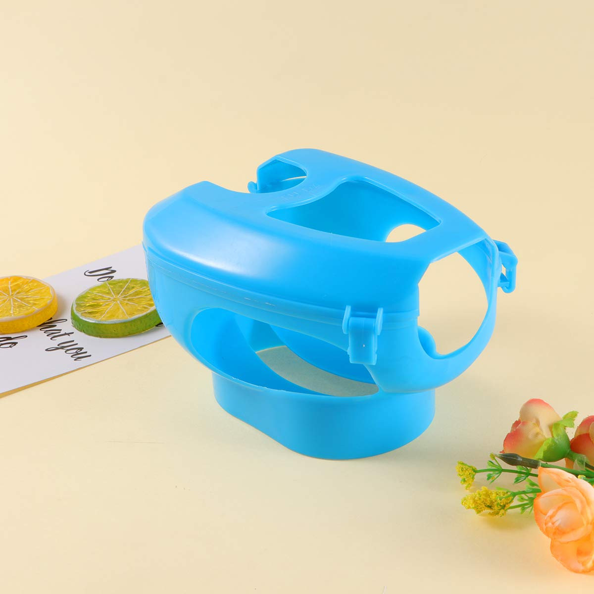 ULTECHNOVO Pigeon Feeder Holder - Sturdy Handheld Bird Feeding Rack for Doves & Pigeons | Blue Bird Toy with Fixed Mount | Perfect for Bird Watching, Training & Outdoor Feeding Activities