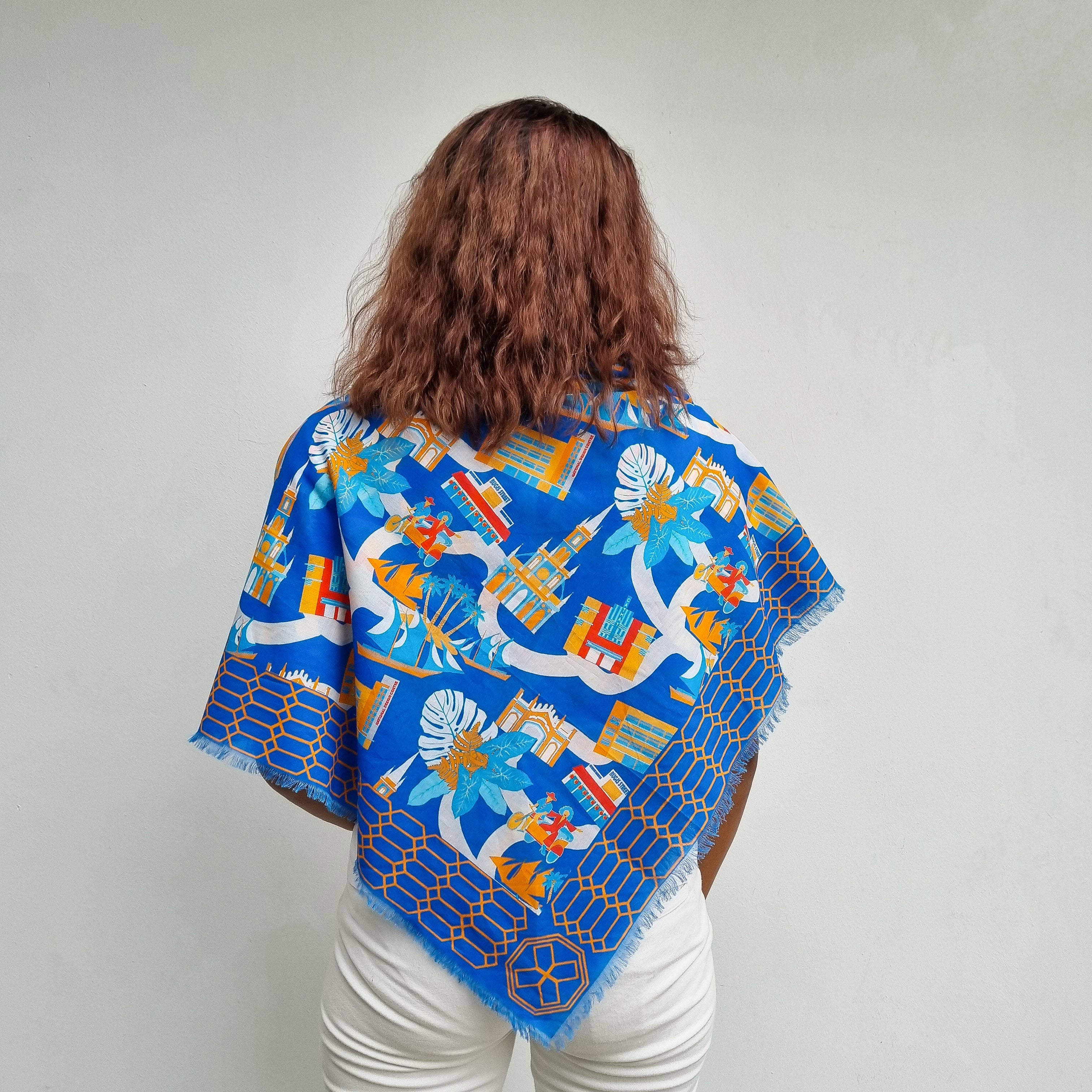 Soft Cotton Scarf for Women - Breathable & Lightweight Fashion Accessory for Everyday Wear, Travel, and Office Outfits