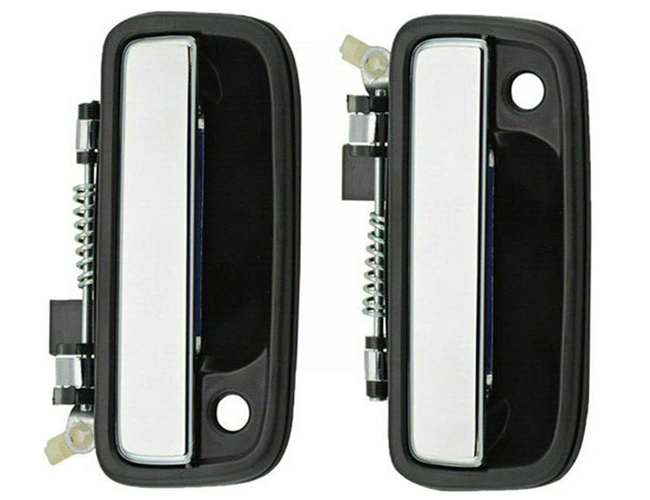 Toyota Tacoma Exterior Door Handle Replacement - Left & Right Side (2-Pack) | Durable Car Door Handle for 2005-2023 Models | Perfect for DIY Auto Repair & Maintenance
