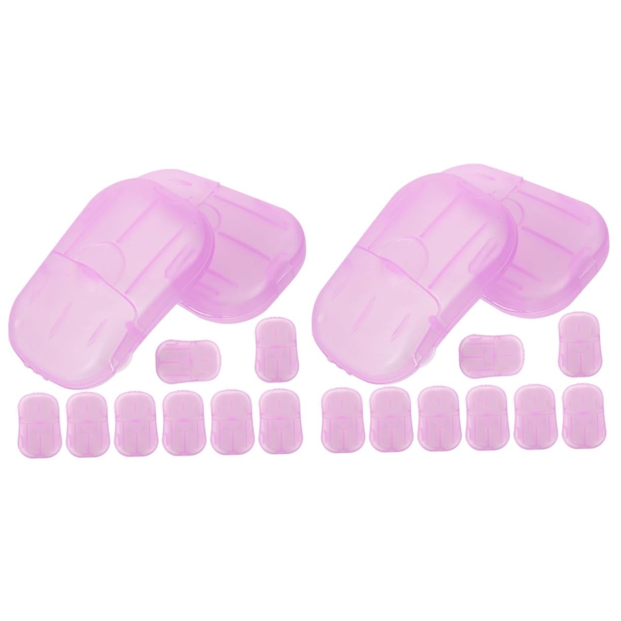 POPETPOP Portable Travel Soap Slices - Compact Hand Washing Soap for Camping, Hiking & Outdoor Activities | Lightweight Travel Essentials