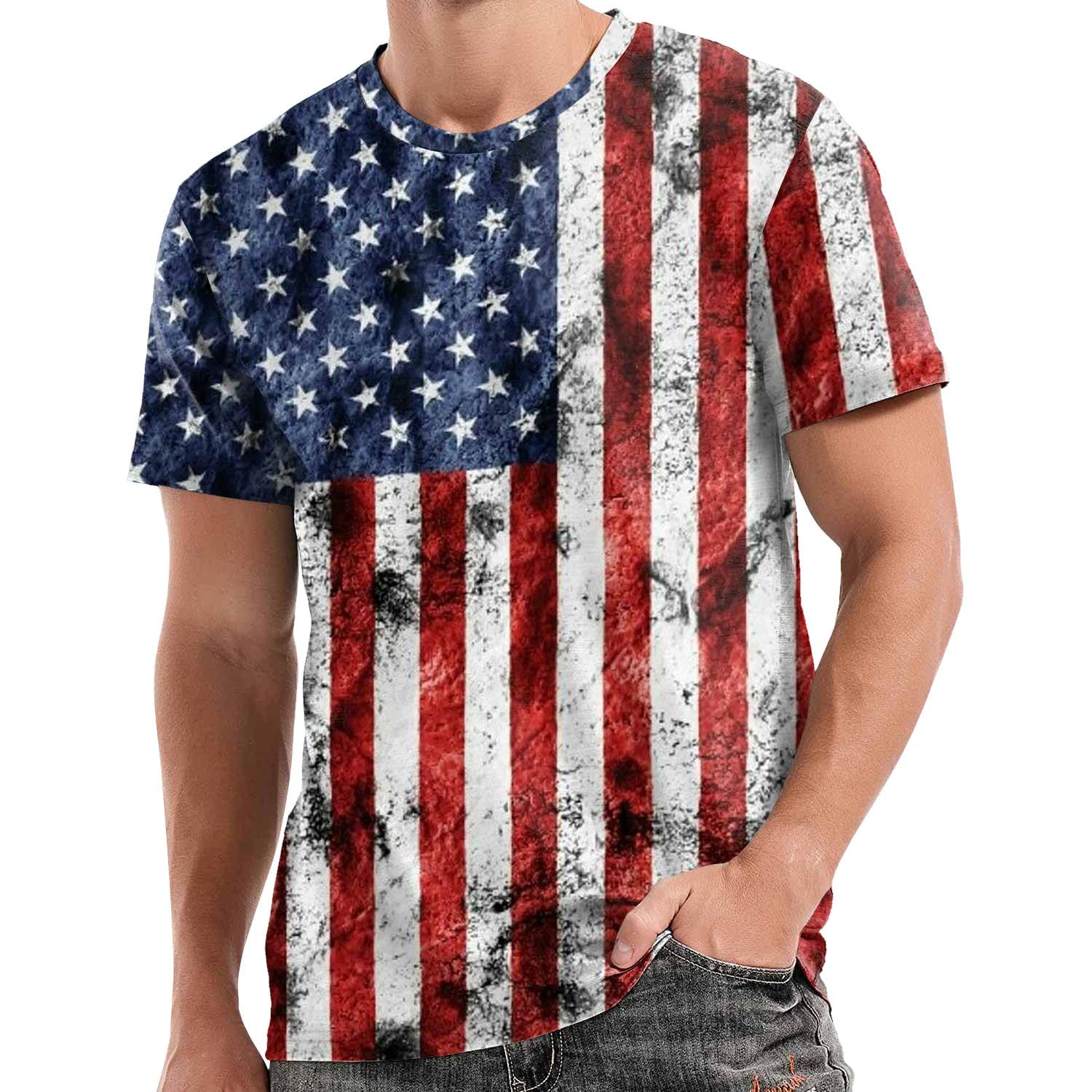 BIFUTON Men's Graphic Tees - 3D Beer Bubbles Printed Short Sleeve T-Shirt for Casual Wear & Summer Outfits | Trendy Men's Fashion Top for Parties, Beach & Everyday Style