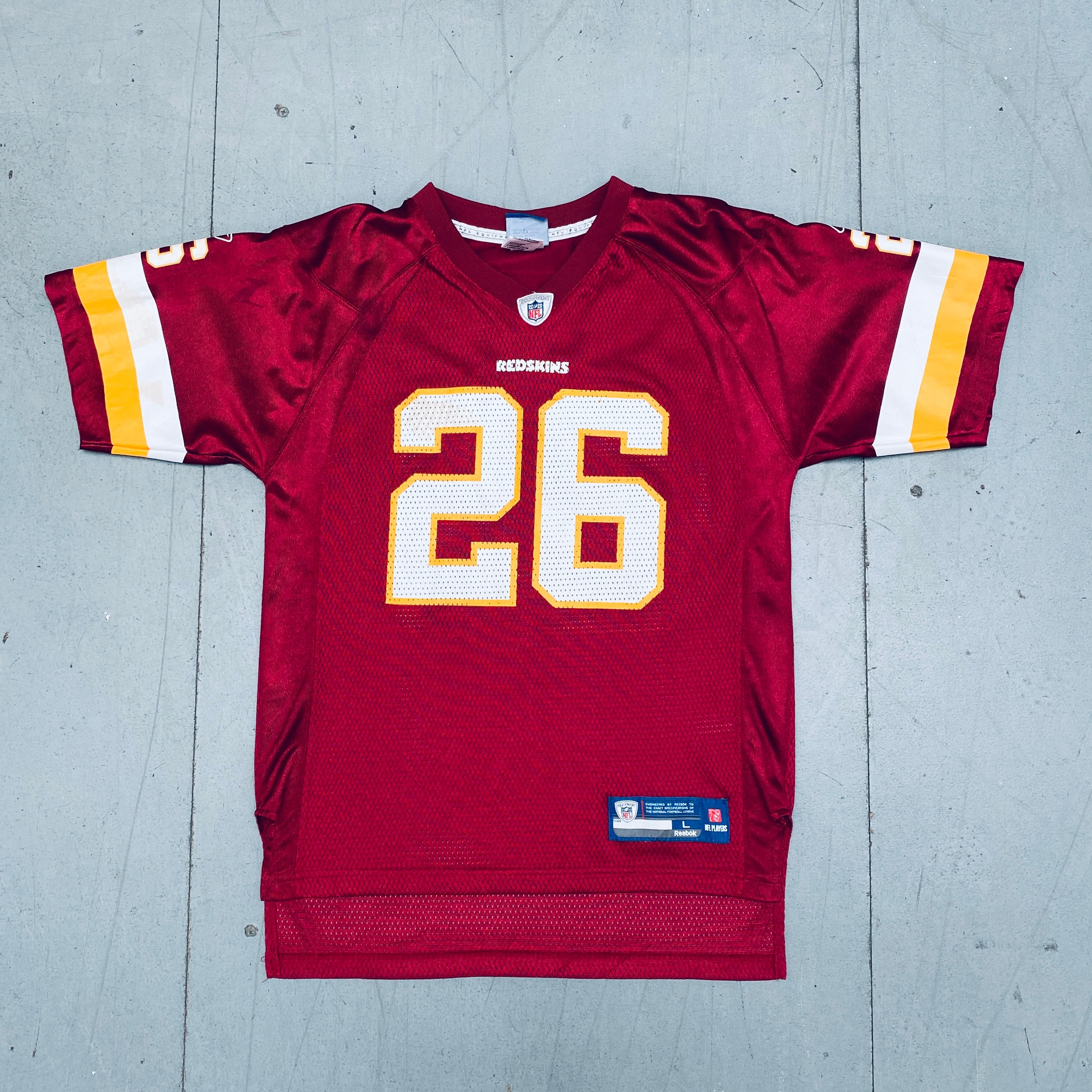 Washington Redskins Clinton Portis NFL Jersey 2008-2009 Season - Authentic Replica Football Shirt for Fans & Collectors - Perfect for Game Day, Tailgating & Sports Memorabilia Display