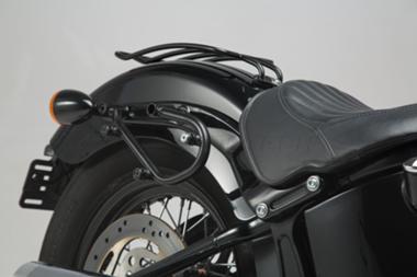 MOTECH Right Side Carrier for Harley Davidson 2011-2018 - Motorcycle Luggage Rack for Touring & Long Distance Riding