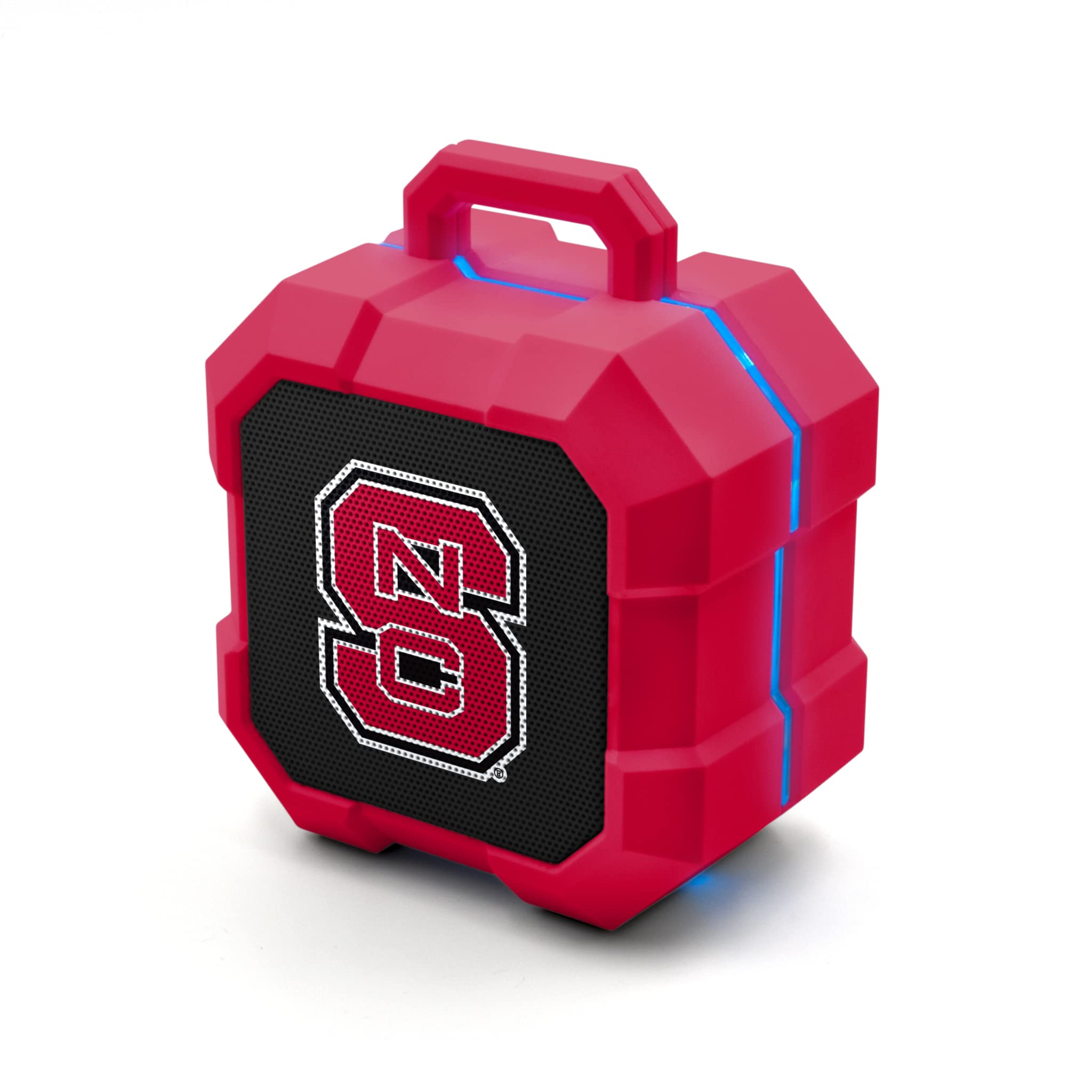 SOAR NCAA Unisex Shockbox LED Wireless Bluetooth Speaker - Portable Waterproof Speaker for Parties, Travel, Outdoor Adventures & Home Use
