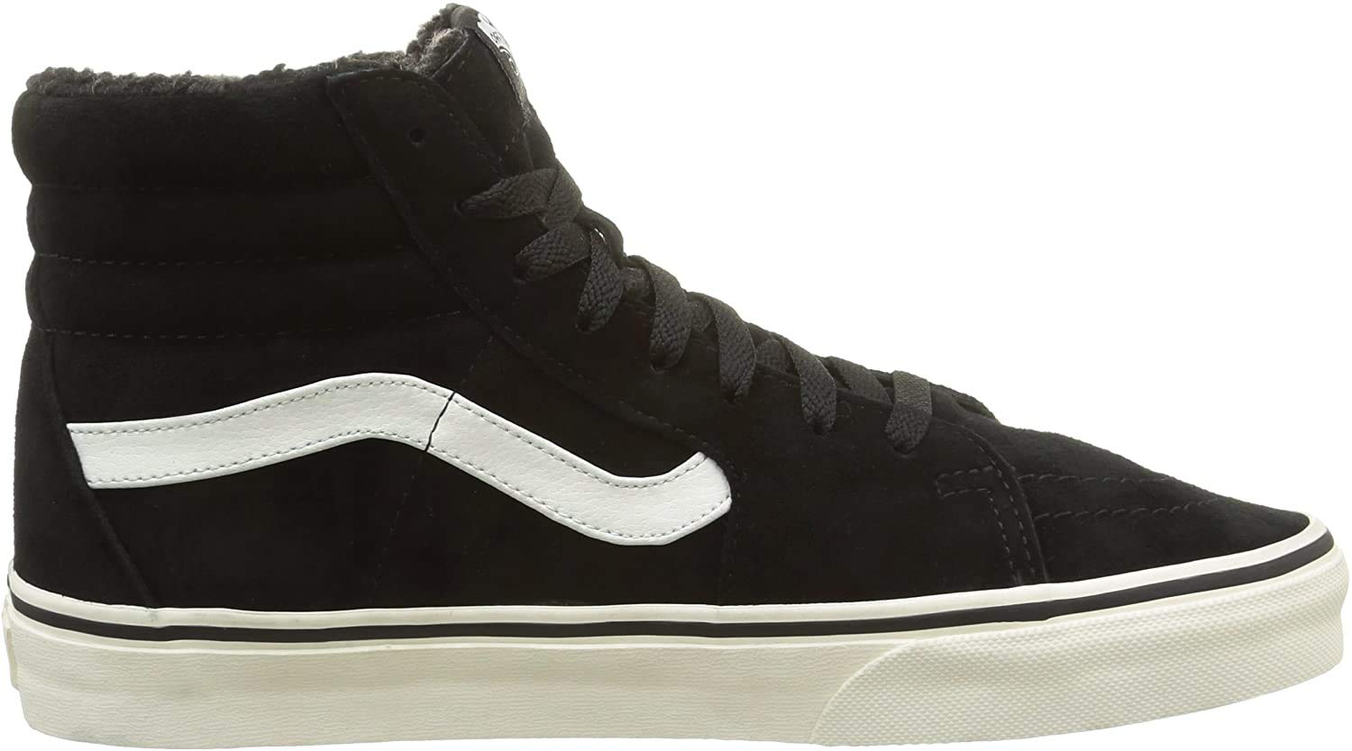 VANS Sk8-Hi Unisex High-Top Skate Shoes for Men & Women - Comfortable Canvas Sneakers with Signature Waffle Rubber Sole - Durable Casual Shoes for Skateboarding, Streetwear & Everyday Wear