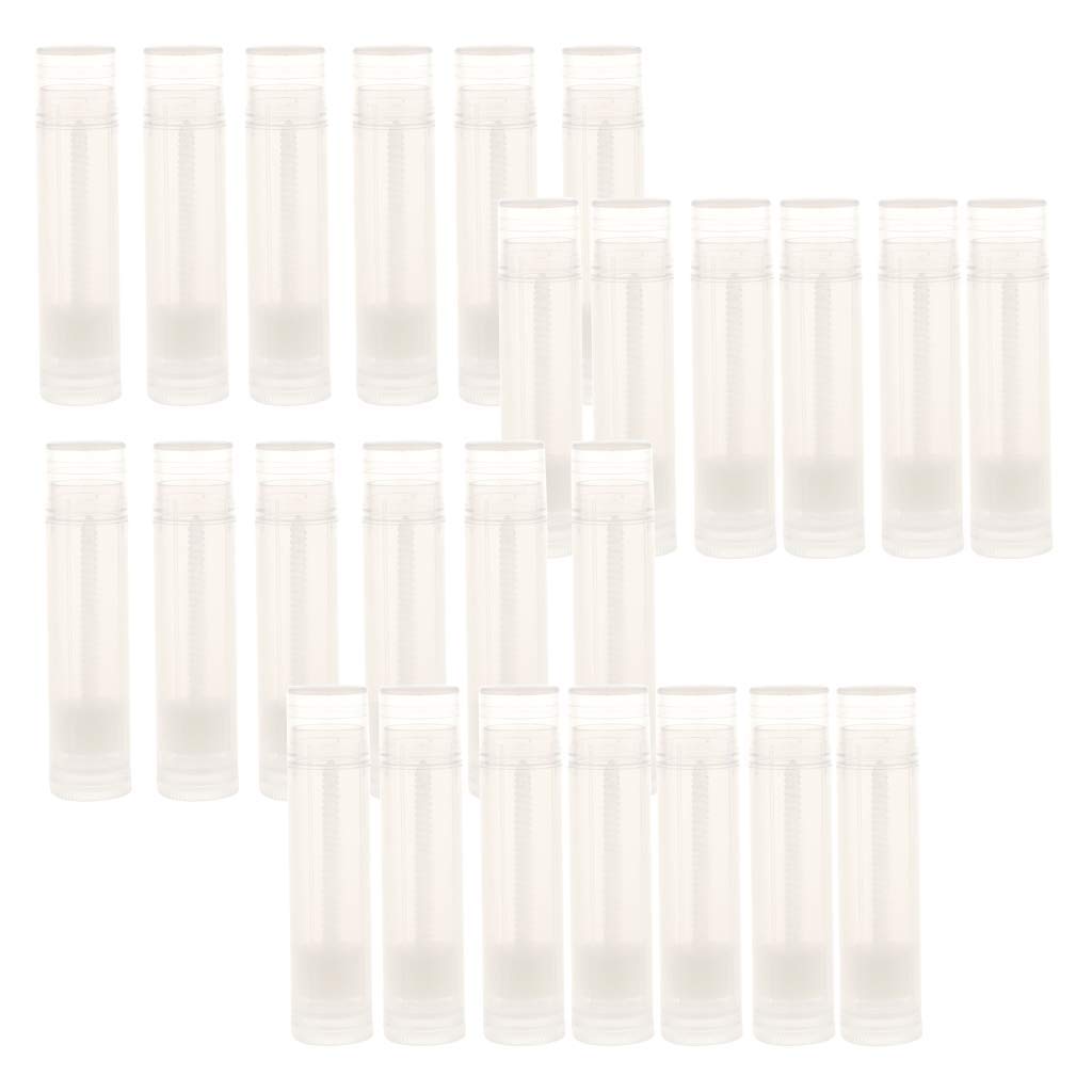 100pcs Empty Lip Balm Tubes for DIY Lip Gloss, Chapstick & Balm Containers - Perfect for Homemade Cosmetics, Travel & Gifting