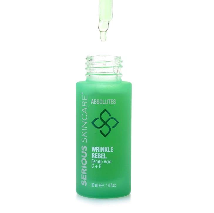Vitamin C, E & Bakuchiol Anti-Aging Serum for Wrinkles & Dark Spots - Brightening Facial Treatment for Fine Lines & Even Skin Tone - 1 Fl Oz - Perfect for Daily Skincare Routine & Nighttime Rejuvenation
