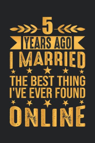 Funny 5 Year Wedding Anniversary Gifts for Couples - Unique 5th Anniversary Gifts for Wife & Husband - Wooden & Traditional Gift Ideas for Him & Her - Perfect for Romantic Celebrations & Surprise Presents