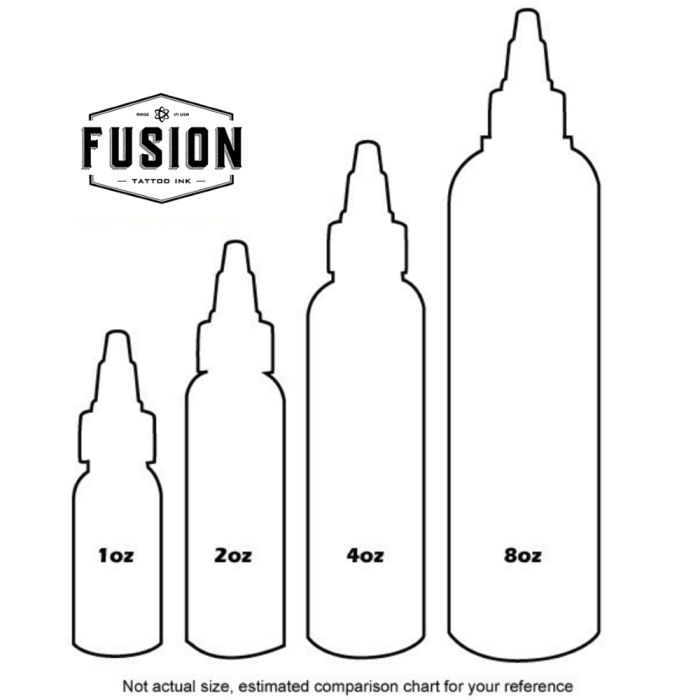 Premium Graywash Extra Light Tattoo Ink for Fusion Style - Choose Your Size - Perfect for Fine Line, Shading, and Realistic Tattoo Art