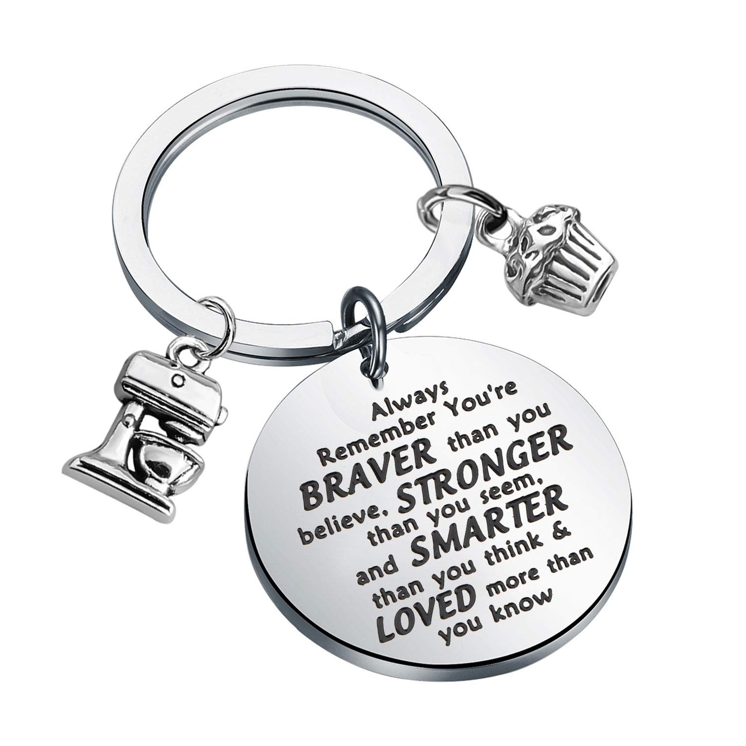 Baker Keychain - Unique Pastry Chef Gift for Baking Lovers, Culinary Students & Bakers - Perfect for Kitchen Accessories, Baking Jewelry & Chef Appreciation