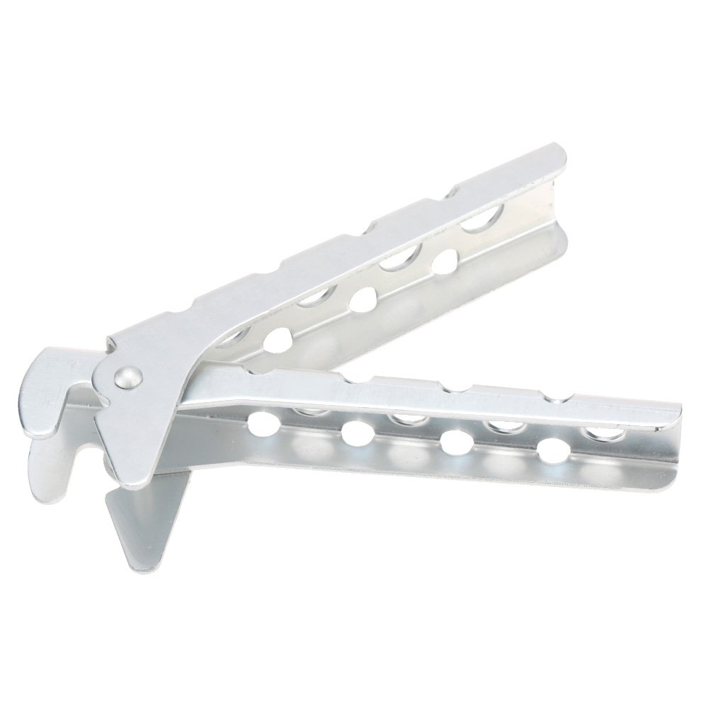 Lixada Aluminum Pan Gripper & Pot Lifter - Heavy Duty Cookware Clip for Hot Bowls, Dishes & Pans - Ideal for Camping, Picnic, BBQ & Outdoor Cooking Accessories