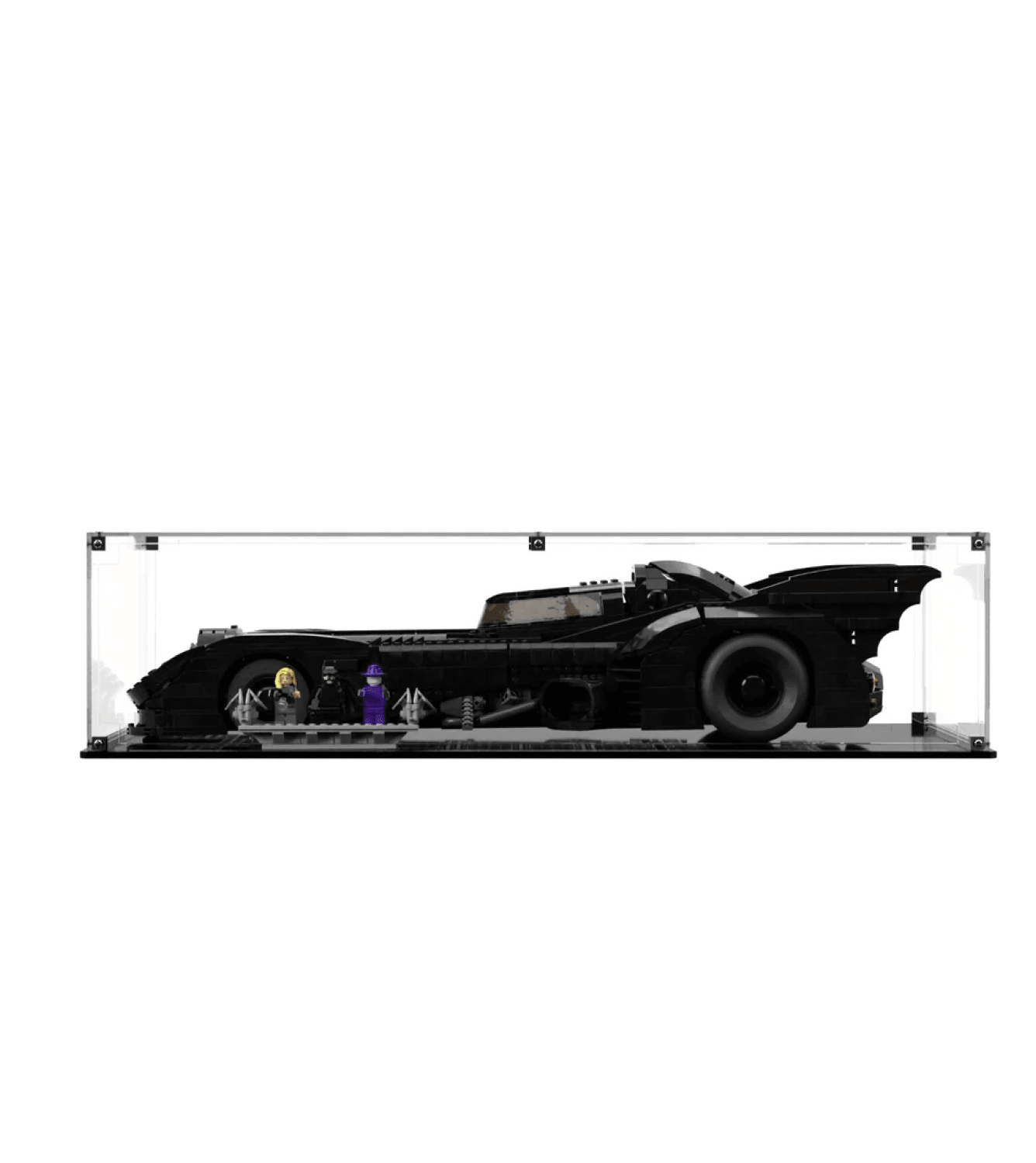 LEGO Batmobile 1989 (76139) Display Case - Clear Acrylic Showcase for Collectible LEGO Sets - Perfect for Home Decoration & Toy Protection