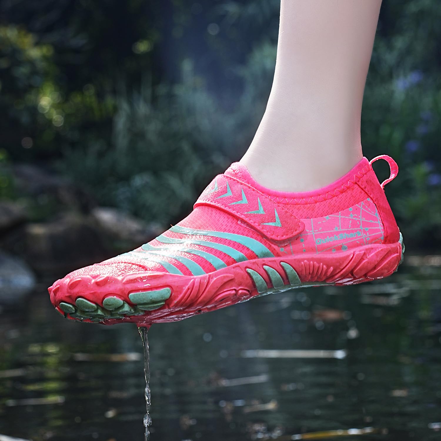 **Kids Water Shoes - Lightweight Quick-Dry Aqua Socks for Boys & Girls | Barefoot Beach, Pool, Swim & Hiking Sneakers | Slip-On Sandals for Little & Big Kids**    *(Perfect for beach vacations, pool parties, water parks, hiking trails & outdoor adventures!)*