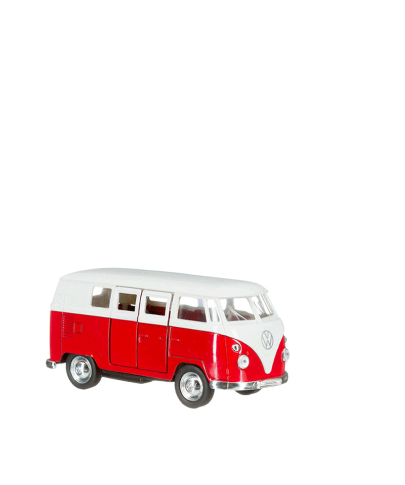 1:18 Scale Welly Big Diecast VW Camper Van Model - Collectible Vintage Volkswagen Bus Toy for Adults & Kids - Perfect for Display, Gifts, and Playtime Scenes