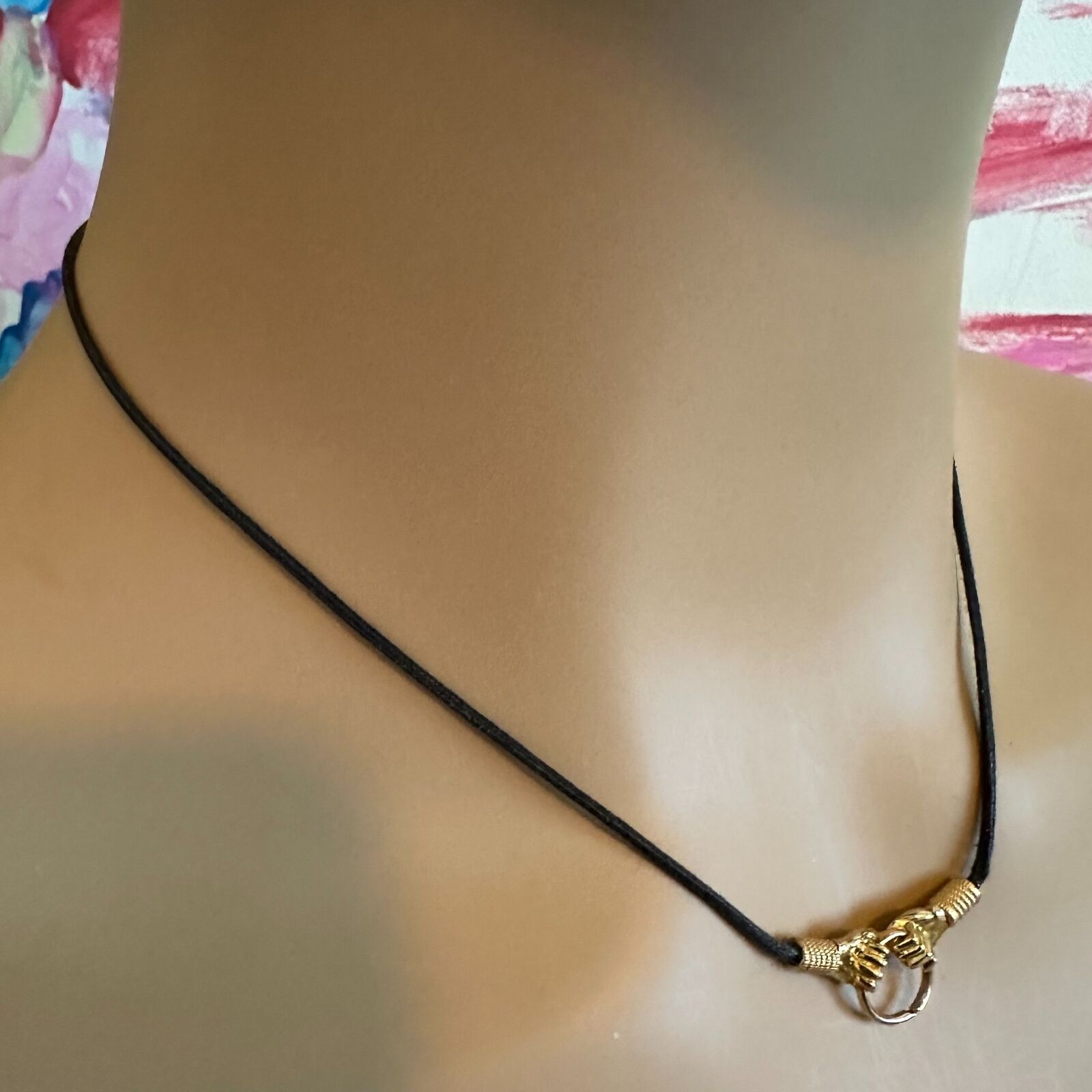 Gucci 18k Yellow Gold Le Marche des Merveilles Tiger Bolo Tie Necklace for Men - Luxury Statement Jewelry for Formal Events & Special Occasions