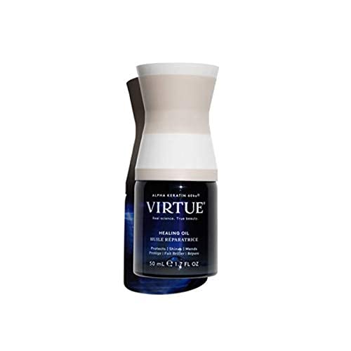 Virtue Hair Care Essentials - Sulfate Free Shampoo & Conditioner Set for Damaged Hair Repair, Volumizing Treatment with Healing Oil Serum & 6-in-1 Styler - Perfect for Dry, Frizzy Hair Care & Salon-Quality Styling at Home