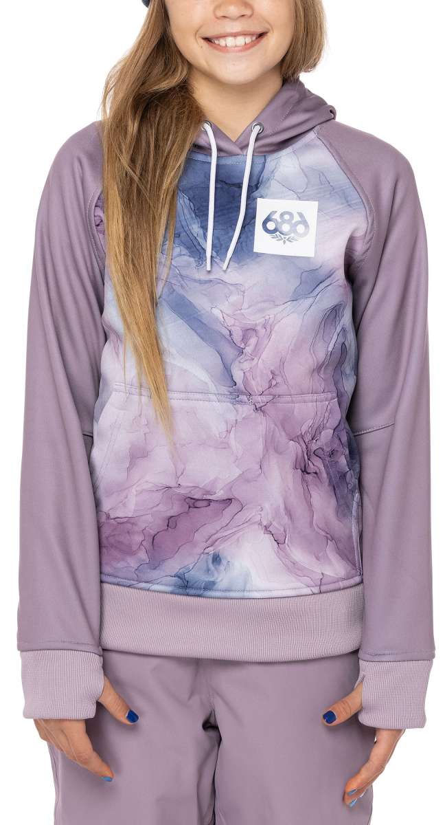 686 Junior's Bonded Fleece Pullover Hoodie 2023 - Warm & Cozy Fleece-Lined Hooded Sweatshirt for Teens - Perfect for School, Outdoor Activities & Casual Wear