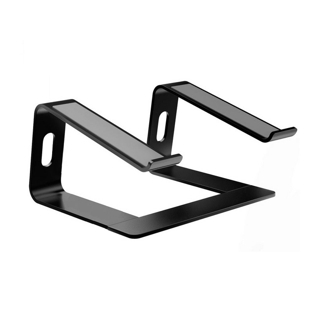 Ergonomic Aluminum Laptop Stand for Desk - Adjustable Height & Portable Computer Riser for MacBook, iPad - Perfect for Home Office, Gaming & Workstation Setup