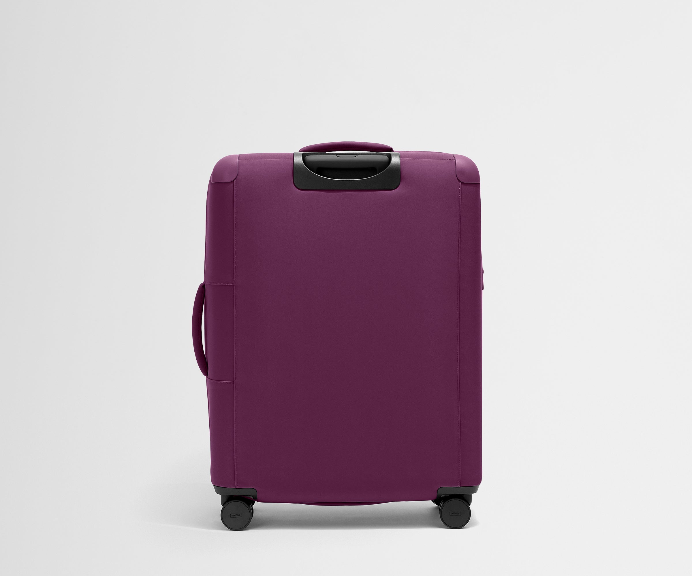 Premium Softside Large Luggage in Plum Purple - Spacious & Durable Suitcase for Travel, Business Trips & Vacations
