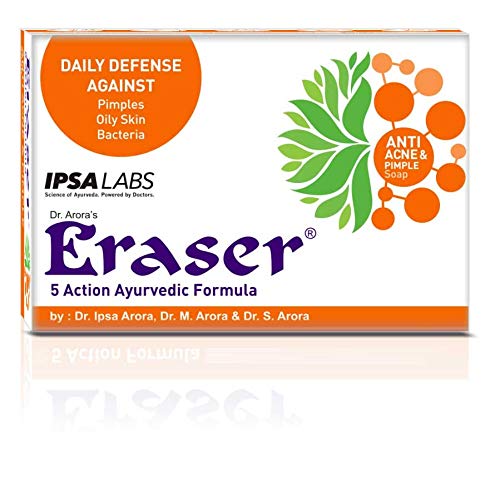 Best Acne Eraser Soap - 6 Pack for Clear Skin | Natural Pimple Treatment for Face & Body | Perfect for Teens & Adults with Oily or Sensitive Skin