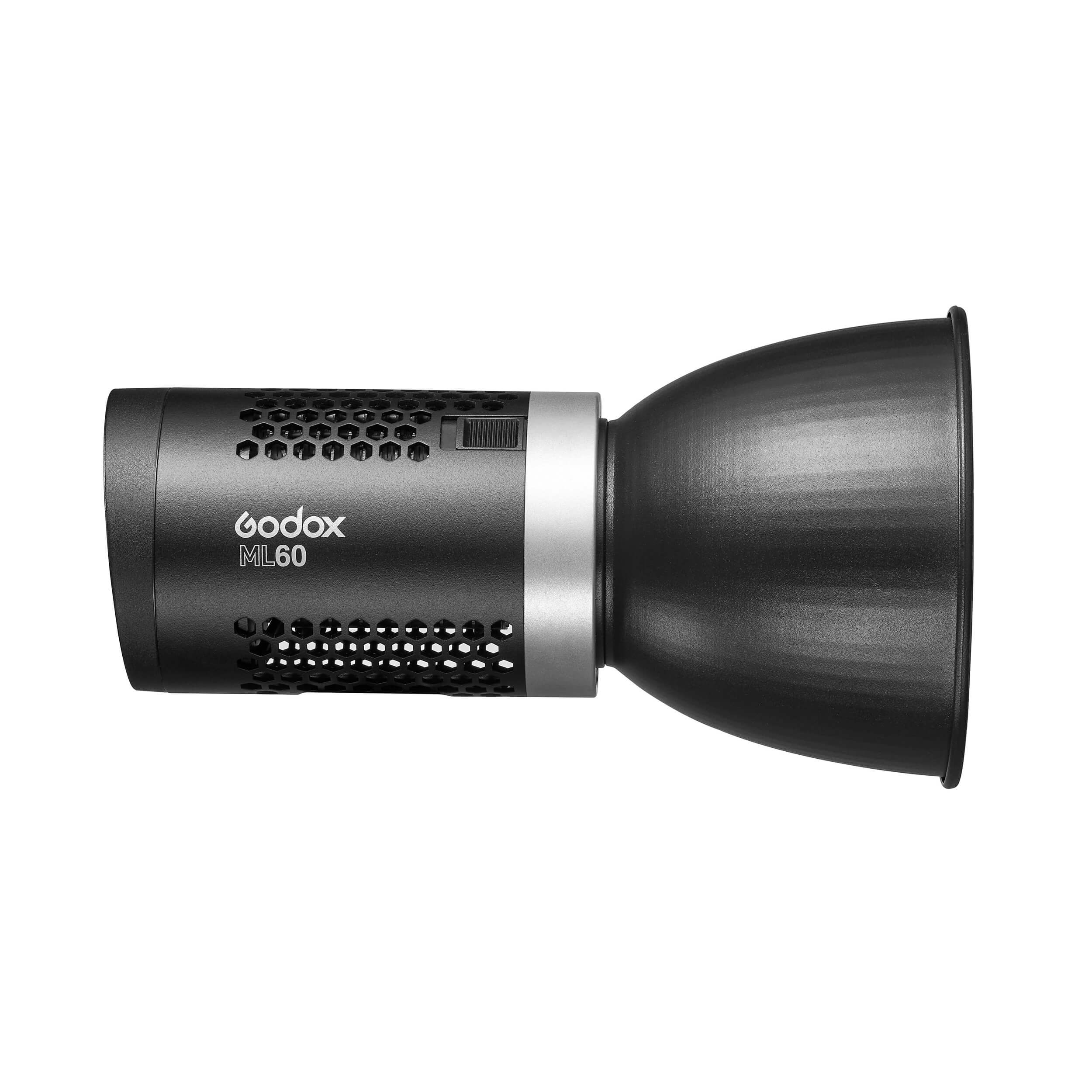 ML60 Daylight Balanced Super Compact Portable LED Video Light - Perfect for YouTube, Vlogging, Photography & Studio Lighting