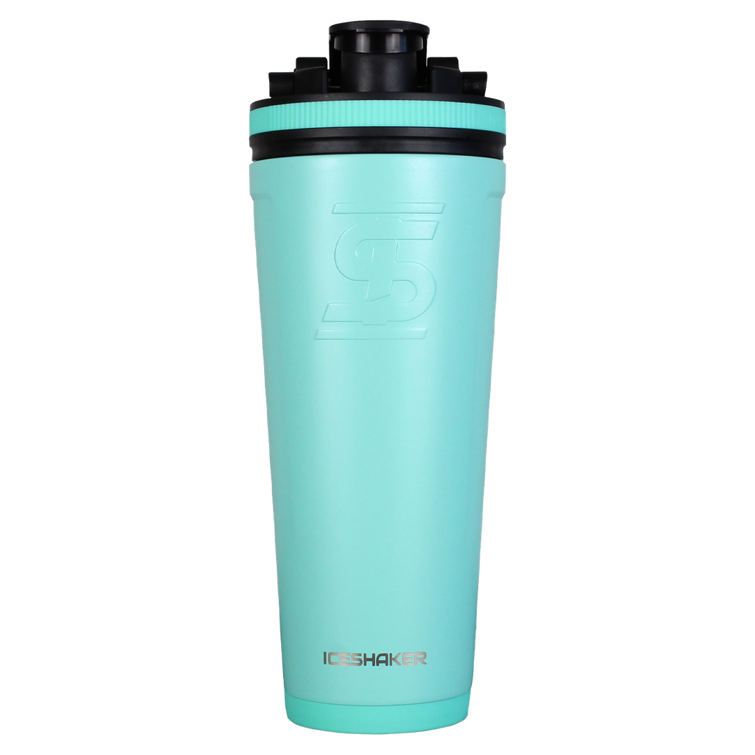 36oz Custom Mint Insulated Ice Shaker Cup - Perfect for Gym, Workouts, and Outdoor Activities