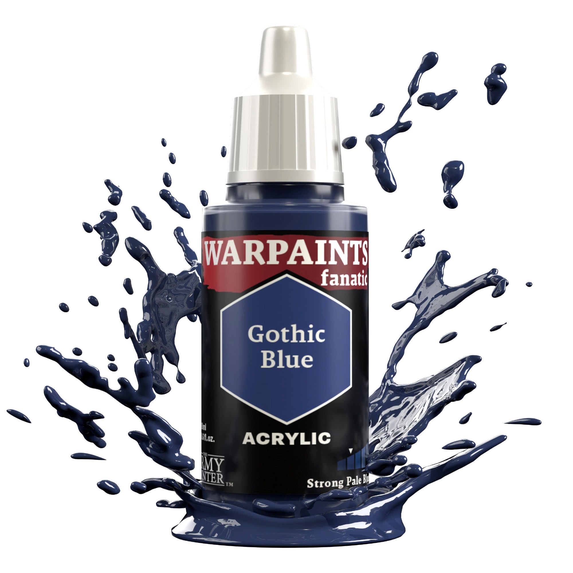 Warpaints Fanatic: Gothic Blue Eyeshadow Palette - Long Lasting, Highly Pigmented Makeup for Gothic & Halloween Looks | Perfect for Cosplay, Themed Parties & Night Out Makeup