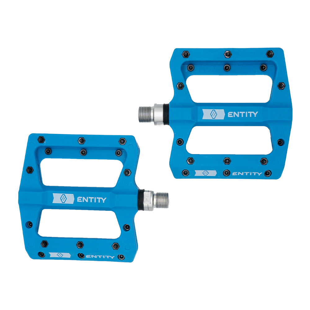 Premium PP16 Composite Flat Pedals for Mountain Bikes - Lightweight & Durable Cycling Pedals for MTB, Road Bikes - Perfect for Trail Riding, Commuting & Urban Cycling