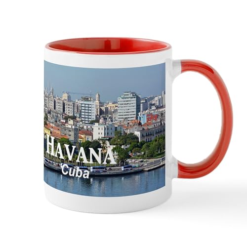 White/Red Inside - Havana (Cuba) Mug