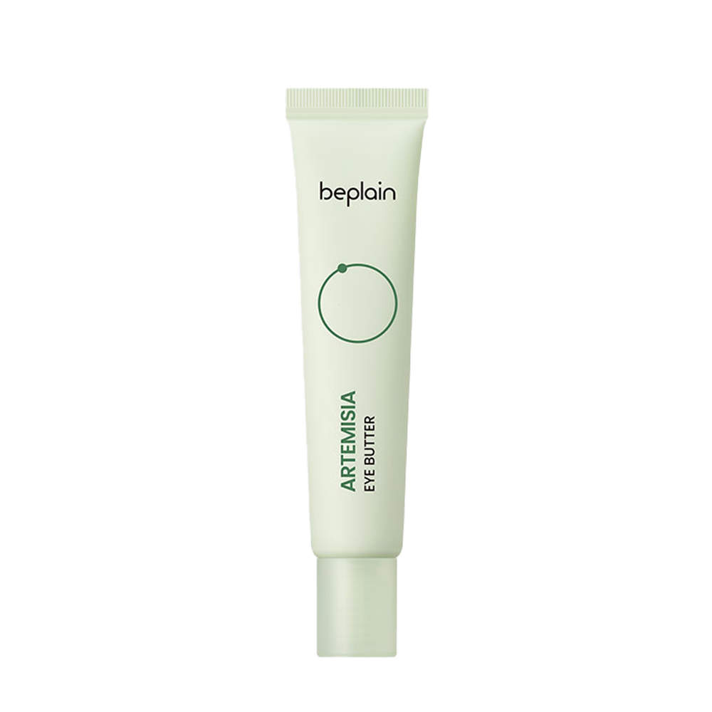 Beplain Artemisia Eye Butter 25ml - Soothing & Hydrating Under Eye Cream for Dark Circles & Wrinkles - Perfect for Nighttime Skincare Routine & Travel Essentials