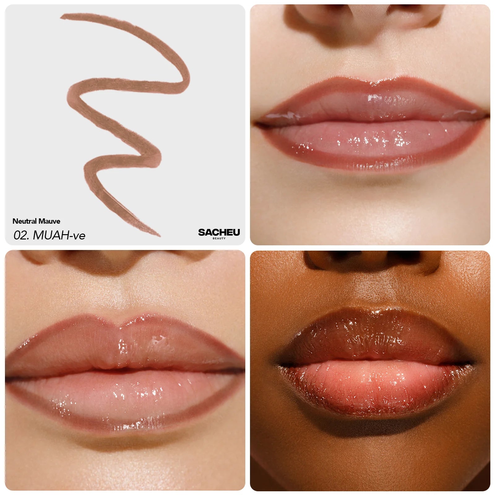 STAY N Peel Off Lip Liner Stain - Long Lasting Waterproof Lip Tint | SACHEU | Perfect for Everyday Wear, Parties & Special Occasions