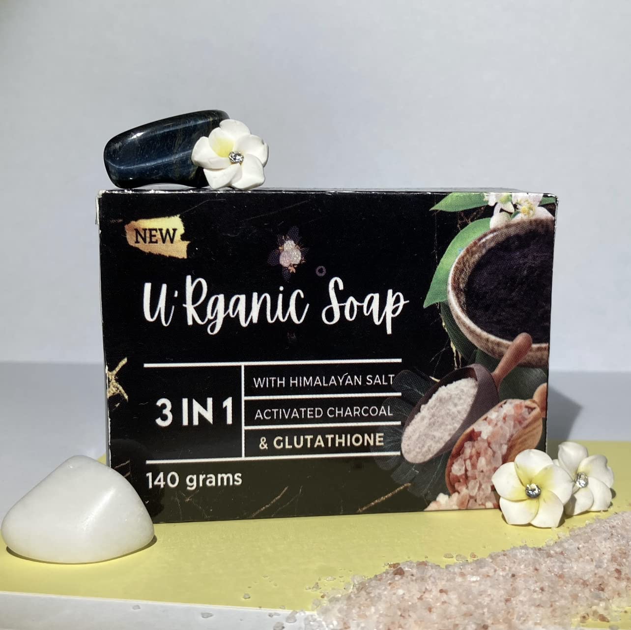 U'Rganic Organic Soap Bar - Natural Handmade Soap for Sensitive Skin | Eco-Friendly Bath & Shower Soap for Daily Use, Gifts, Travel