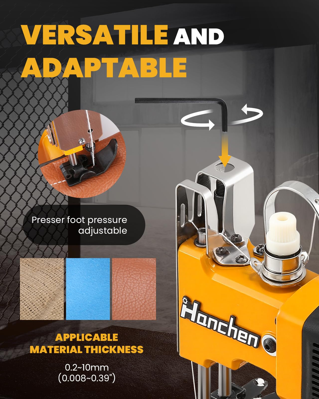High-Speed Industrial Bag Sewing Machine - Heavy Duty Bag Sealer, Closer & Stitcher for Woven Kraft Paper, Sack & Poly Bags - CE Certified | Perfect for Packaging, Agriculture & Bulk Goods Sealing